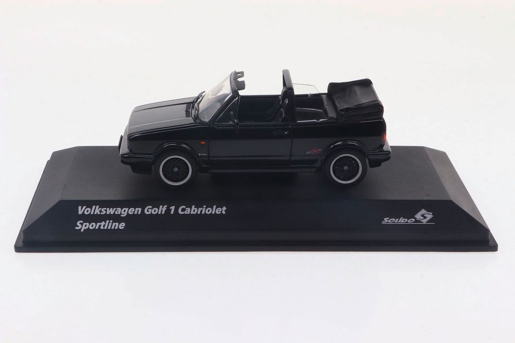 1:43 Volkswagen Golf Mki 1992 Schwarz Produktbild 