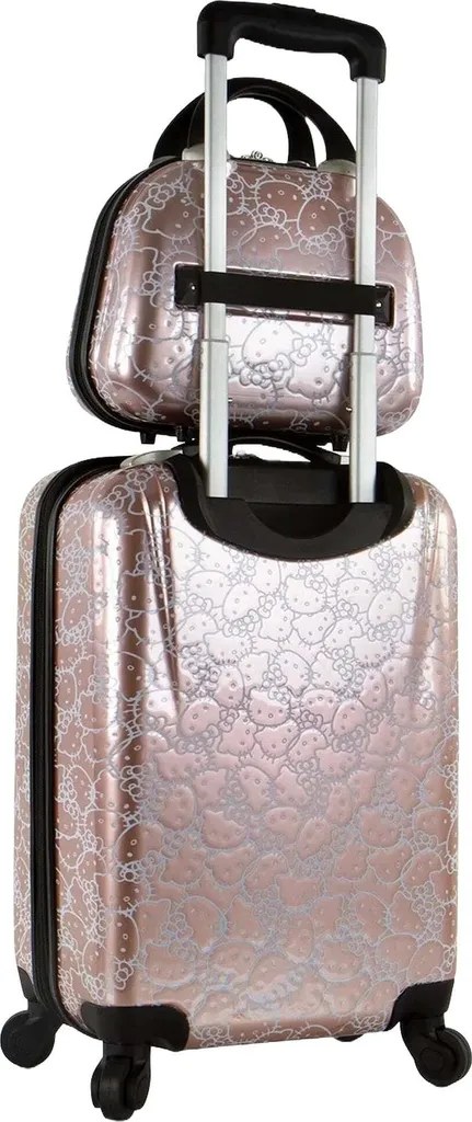 Valise Hello Kitty 4 Roues Multidirectionnelles 53 cm avec Beautycase - 3