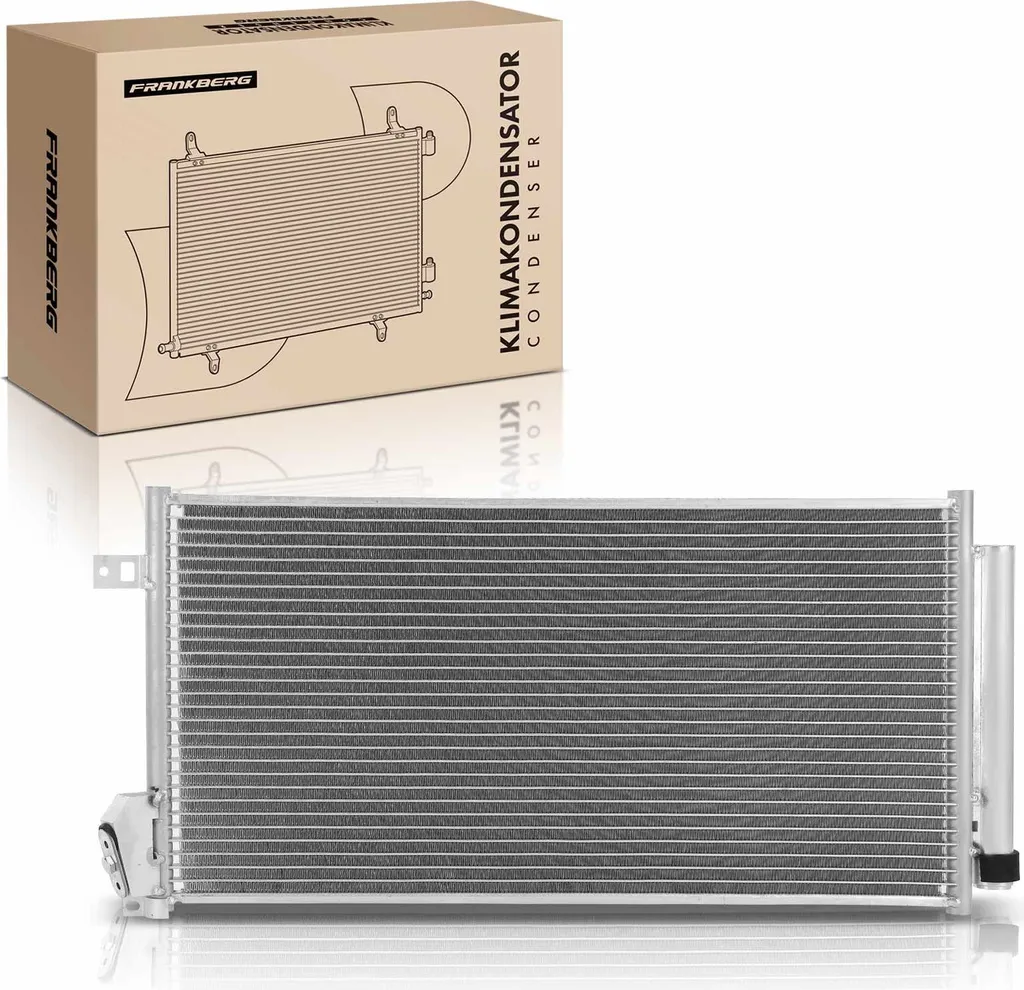 Condenseur climatisation anti-fuite pour Fiat Doblo et Opel Combo X12