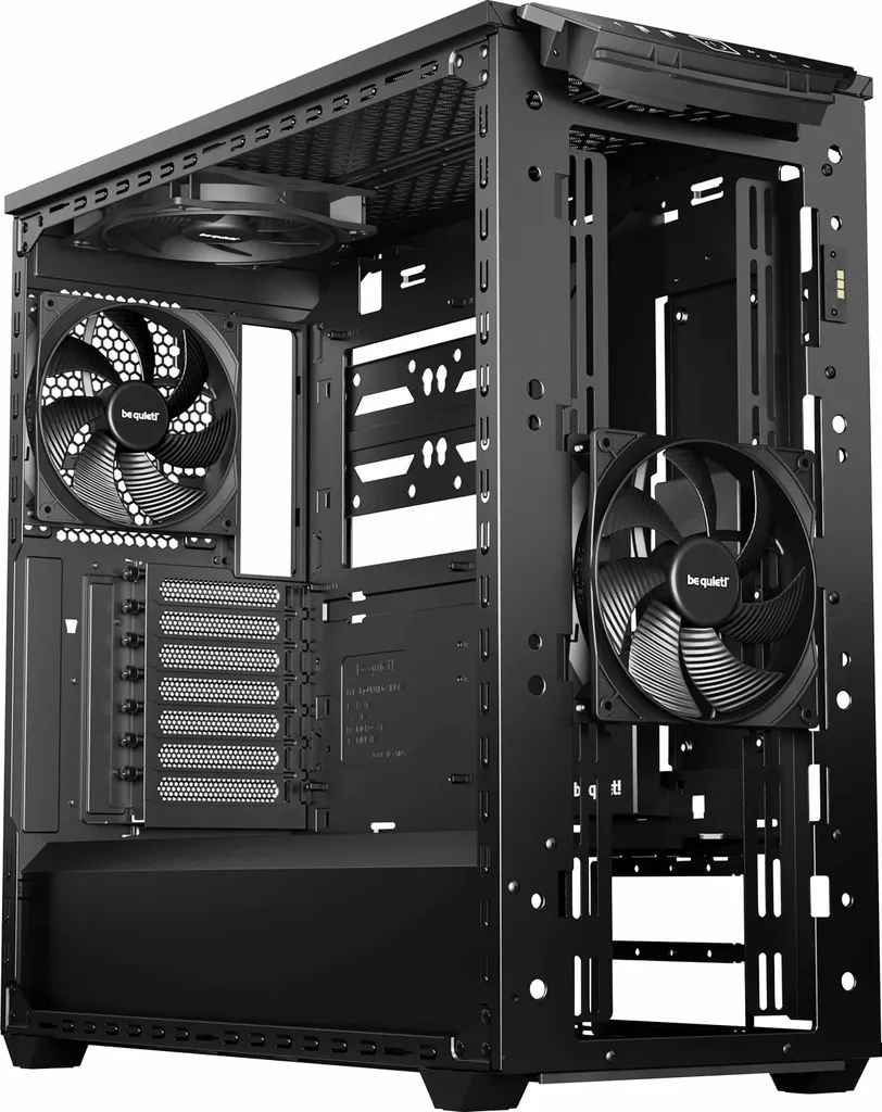 Shadow Base 800 BE QUIET ! Noir - Boîtier avec Ventilateurs 140mm Inclus