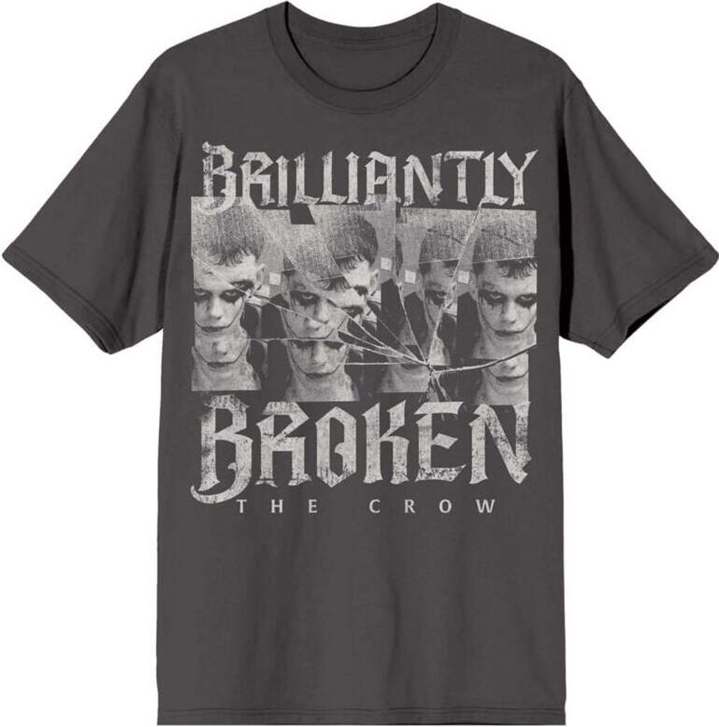 The Crow T-Shirt Herren Broken schwarz L