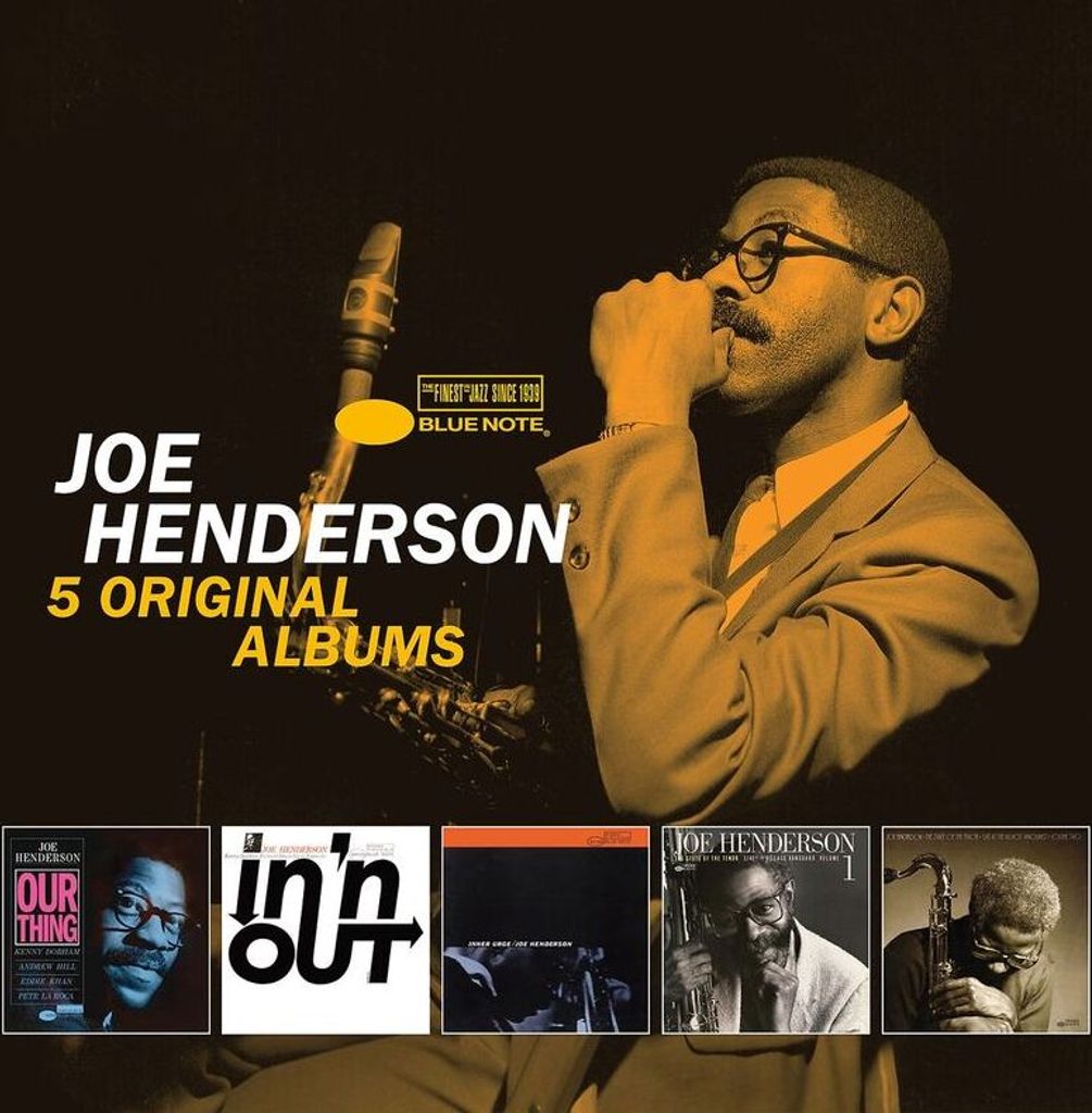 5 CDs Joe Henderson 5 Original Albums