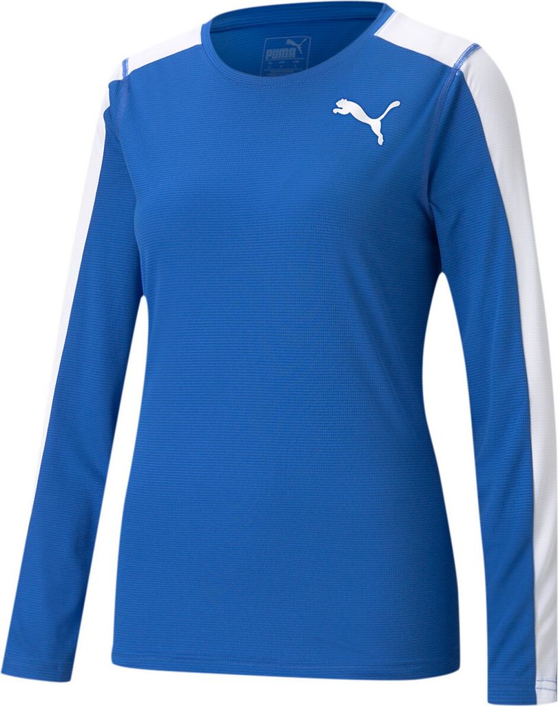 PUMA Cross The Line Training Sweatshirt Damen team power blue/puma white L