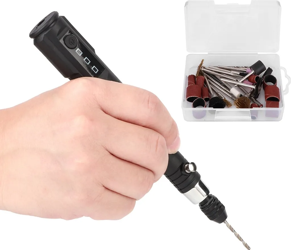 Réparation de précision facile avec cette mini perceuse USB sans fil - 4