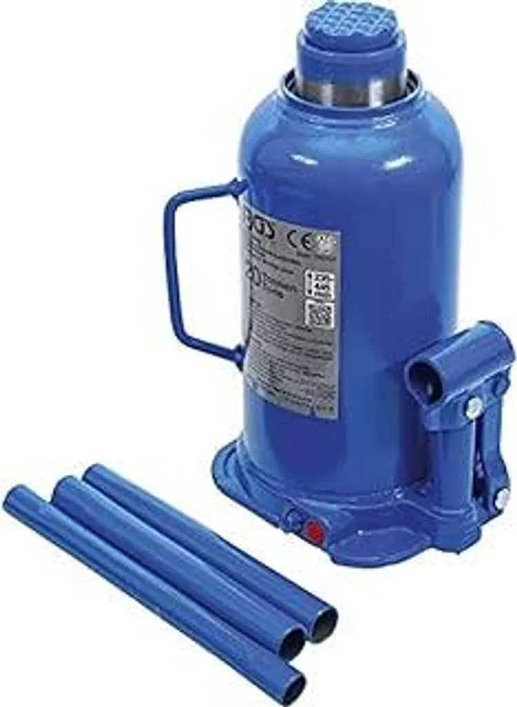 Cric Idraulico 20 Ton BGS 9888 - Martinetto Compatto Alta Portata