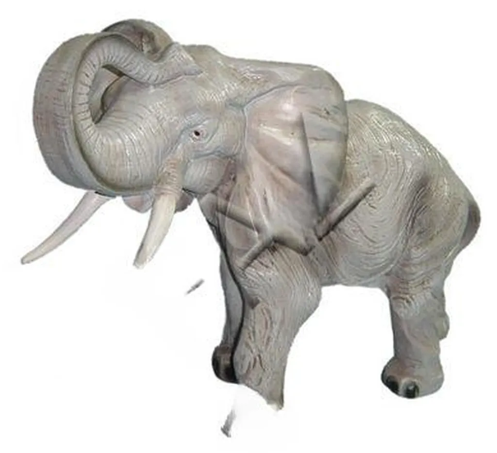 Statue Éléphant Design Grande Figure Déco Jardin - Statuette Moderne