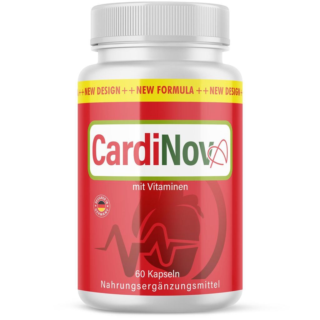 CardiNova Kapseln | für ein aktives Leben | für Männer & Frauen | 60 Kapseln Inhalt