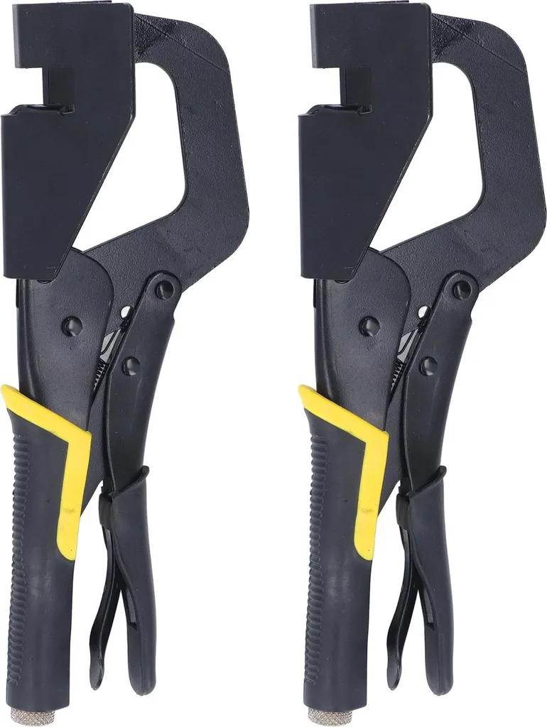 Lot de 2 pinces d'angle à 90 degrés pour raccord en T et montage armoire