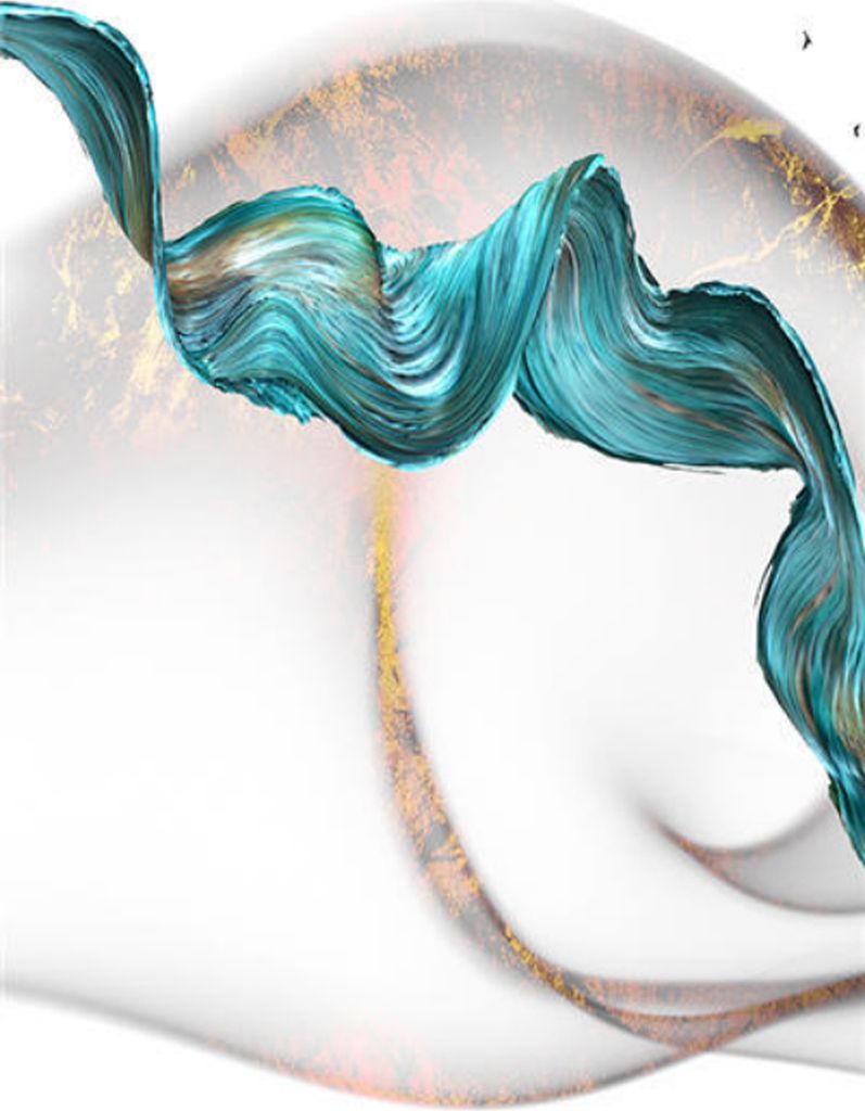 TPFLiving Kunstdruck LW-07 (OHNE RAHMEN) Poster - Leinwand - Wandbild - Hochauflösender Giclée-Druck, langlebig und hochwertig - Abstrakte Motive...