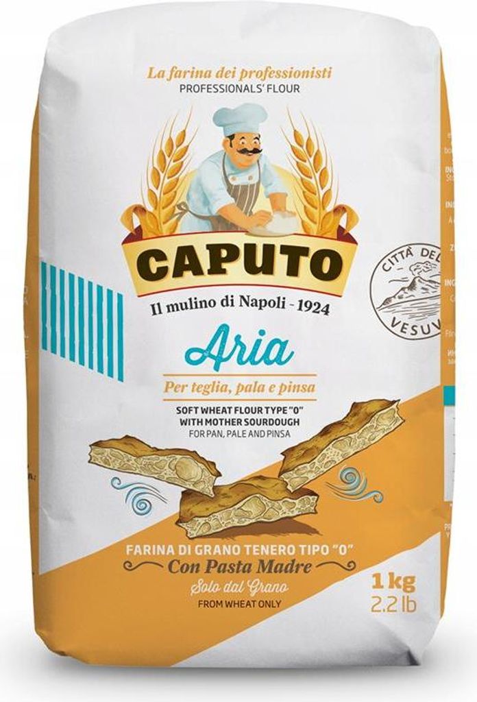 Caputo Aria 1 kg italská mouka s kvasem na pizzu a pinsu Obrázek produktu 