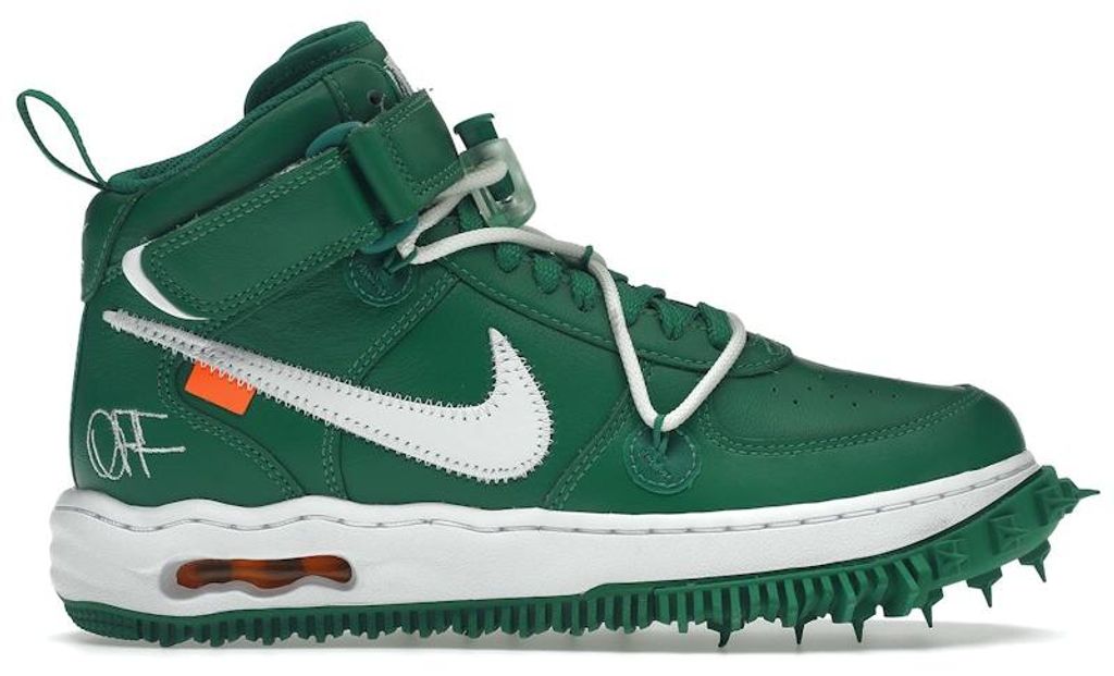 Nike Air Force 1 Mid Off-White Pine Green - EU 45 Produktbild 