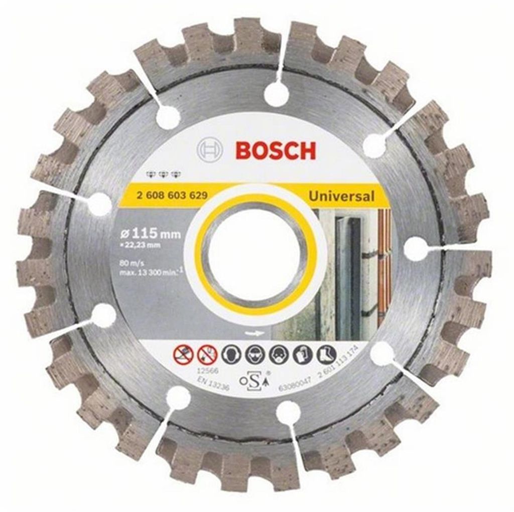 Bosch Diamanttrennscheibe Best for Universal 115x22,23x2,2x12 mm