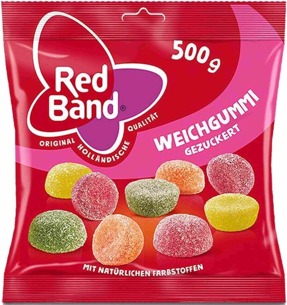 Red Band Weichgummi gezuckert 500g Produktbild 