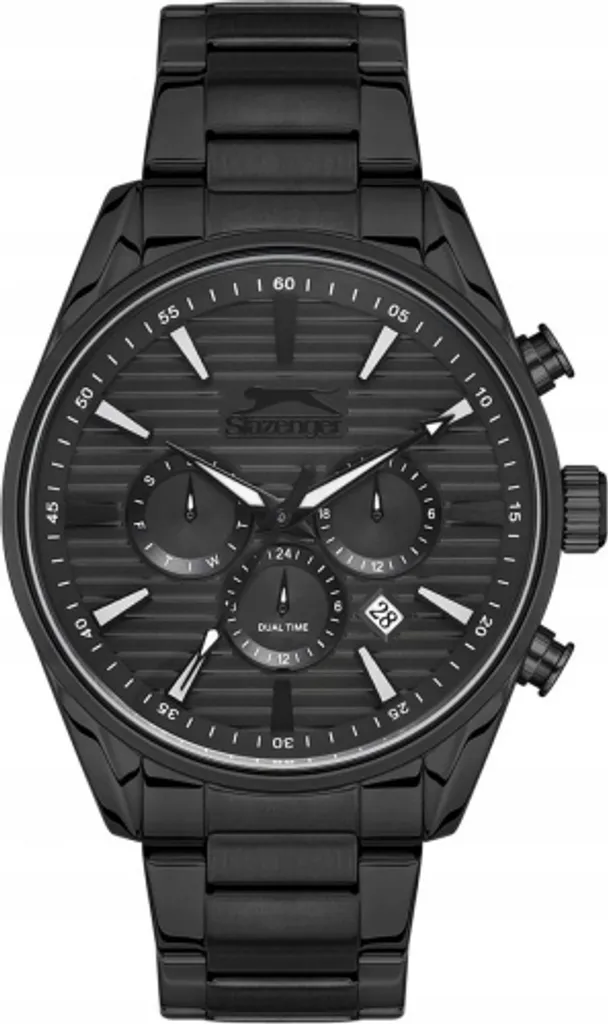Slazenger SL.09.2111.2.04 - Orologio Elegante Nero Multifunzione Uomo