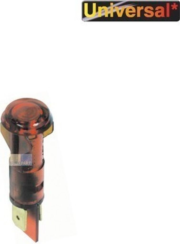 Europart Kontrolllampe rot, rund Produktbild 