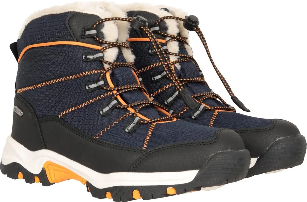Bottes de Neige Comet MW1656 Imperméables et Antidérapantes Marine 33