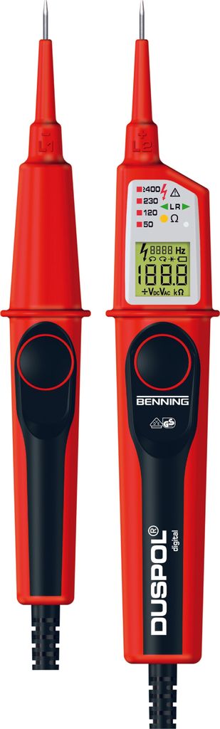Tester napięcia 12-1000 V AC/1200 V DC 2-biegunowy z Zdjęcie produktu