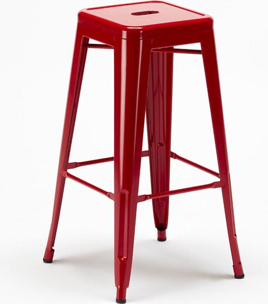 Barhocker 76cm aus stahl metall für bar und küche Steel Up Produktbild 