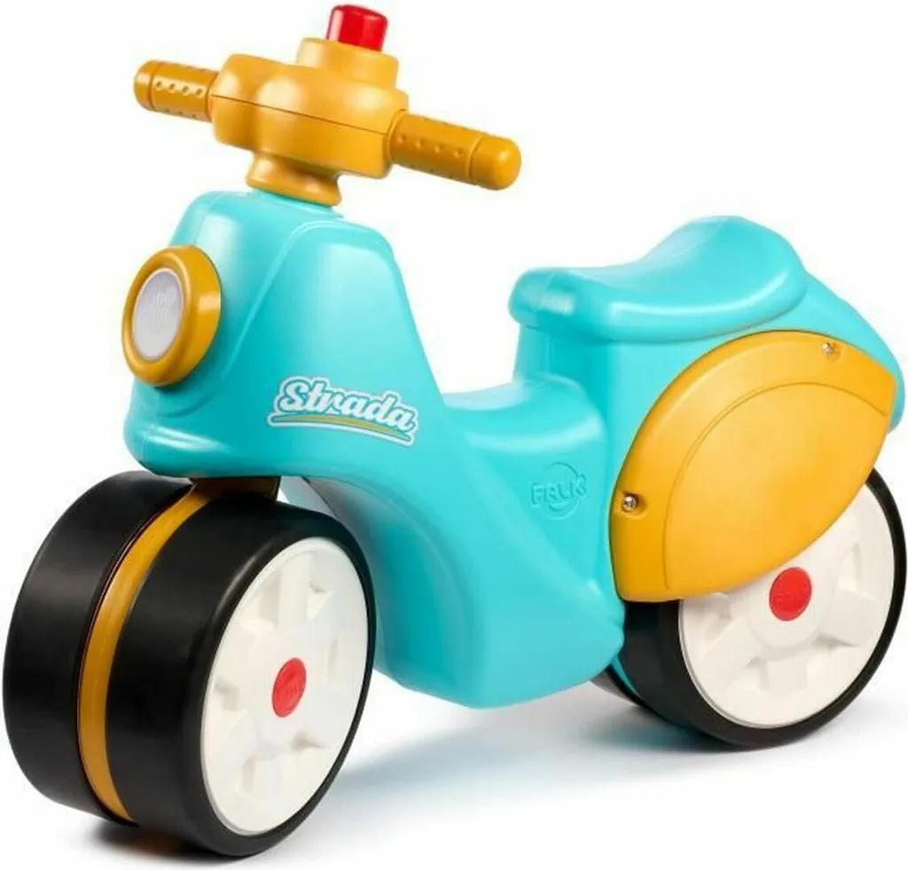 Tricycle Falk Strada Jaune Idéal pour Apprendre l'Équilibre en Plein Air
