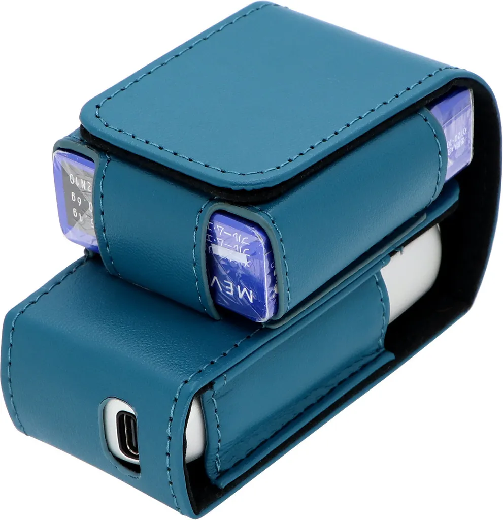 INF Ploom X Advanced Custodia Blu | Protezione Elegante per Sigaretta