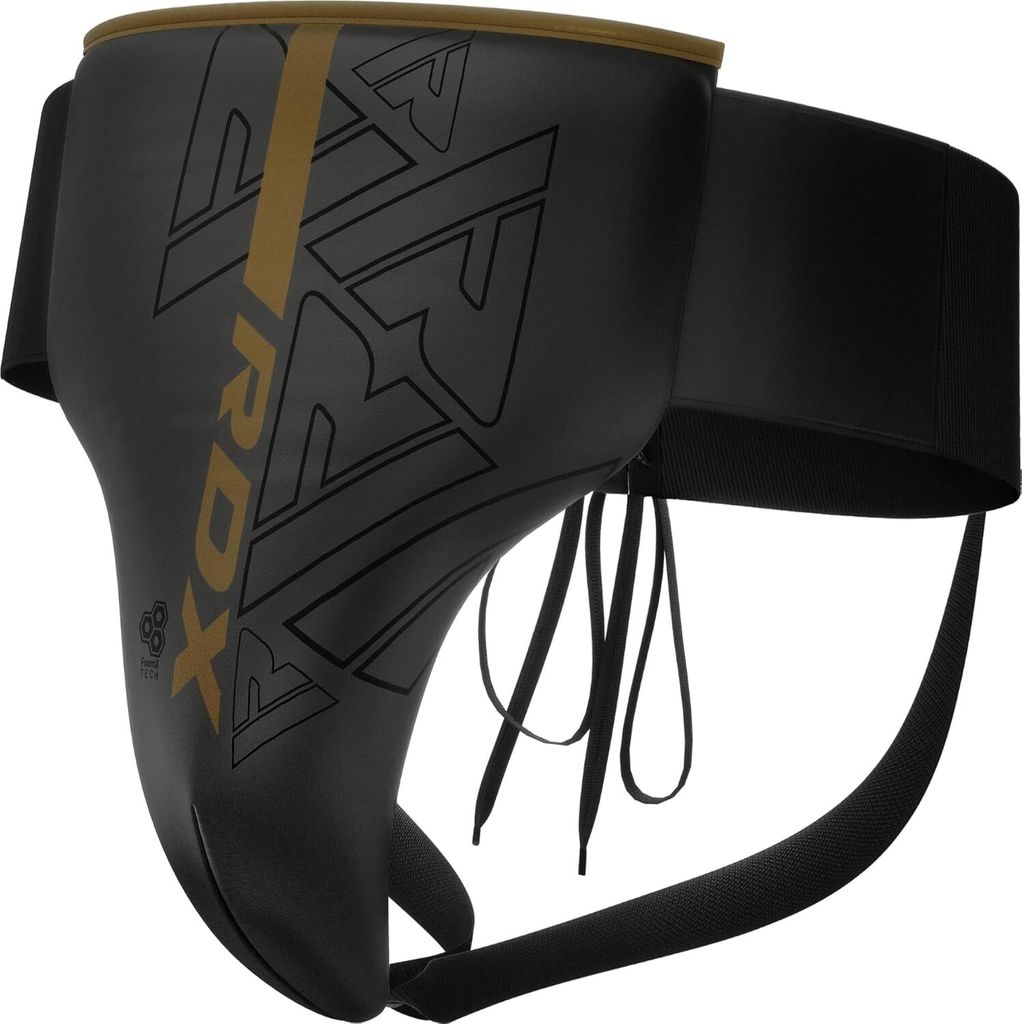 RDX Tiefschutz für Boxen Kickboxen Leder Herren Jockstrap Protector