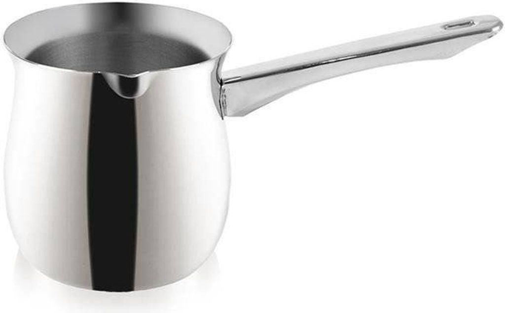 Stahlkännchen zum Brühen von türkischem Kaffee Türkischer Kaffeezubereiter 300 ml