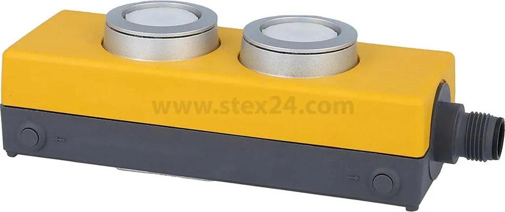 Bouton industriel M12 : simplifiez vos câblages avec ce boîtier 4 pôles