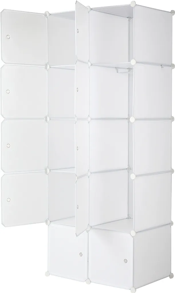 Meuble rangement modulable cube plastique pour optimiser l'espace - 7