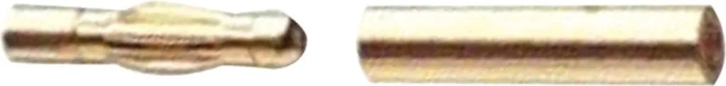 Connecteur doré 2mm Jamara polyuréthane à basse résistance 1pc