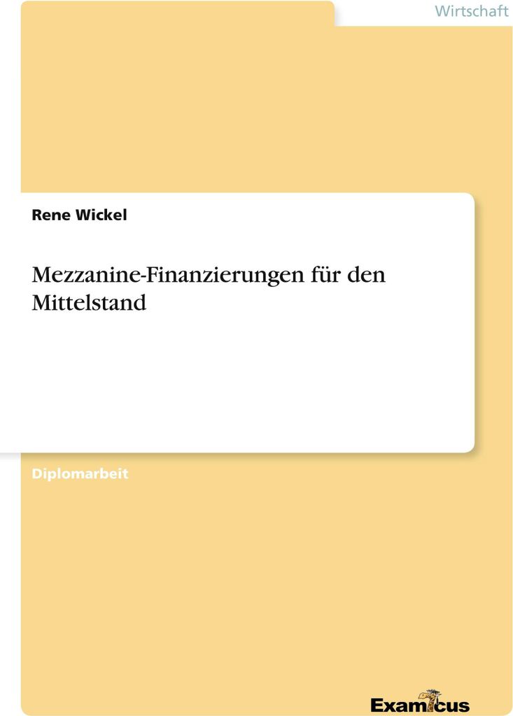 Mezzanine-Finanzierungen für den Mittelstand