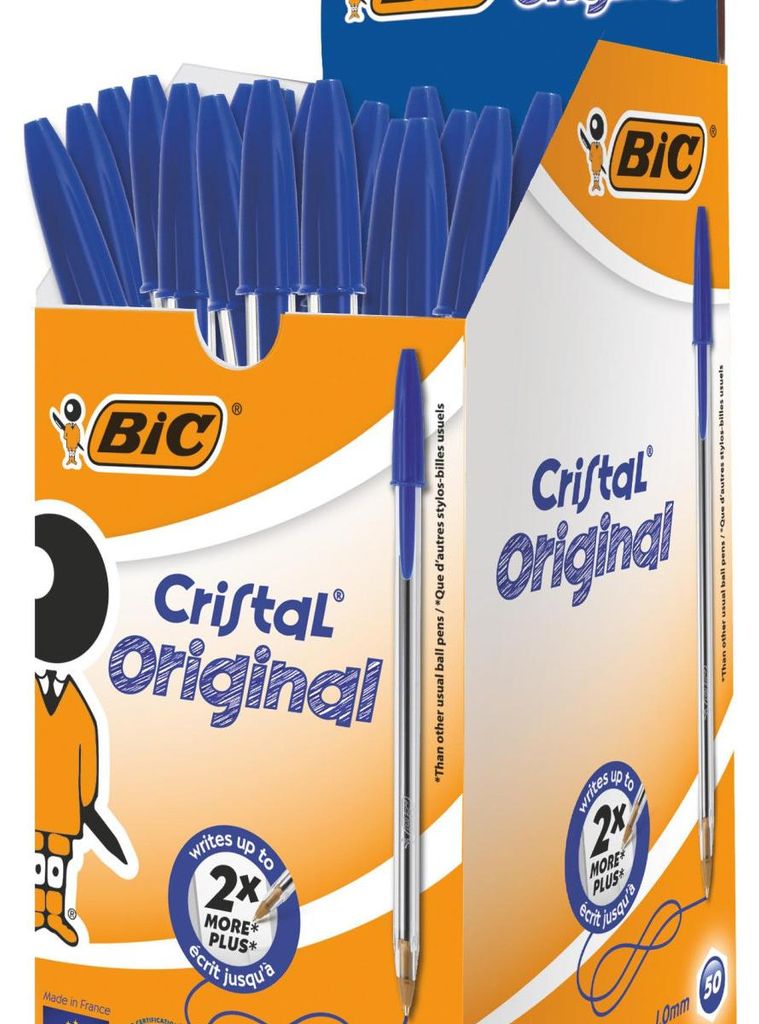 Bic Stylos à Bille Cristal Original Pointe Moyenne 1 Mm Image du produit 