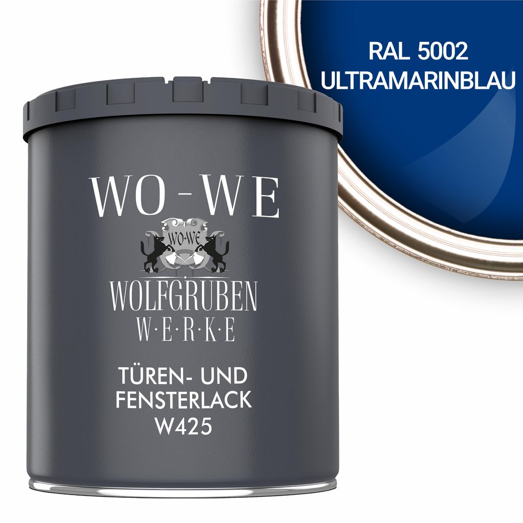 Türen und Fensterlack 3in1 Türenlack Klarlack Holzfenster Produktbild 