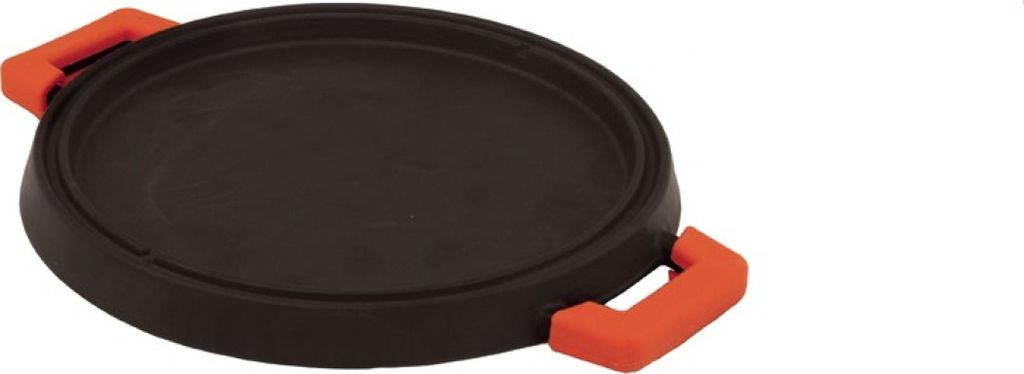 LAVA METAL Runde doppelseitige Bratpfanne aus Gusseisen 28 cm