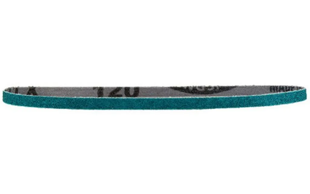 Lot de 10 bandes abrasives P80 haute résistance 13x457 mm Metabo