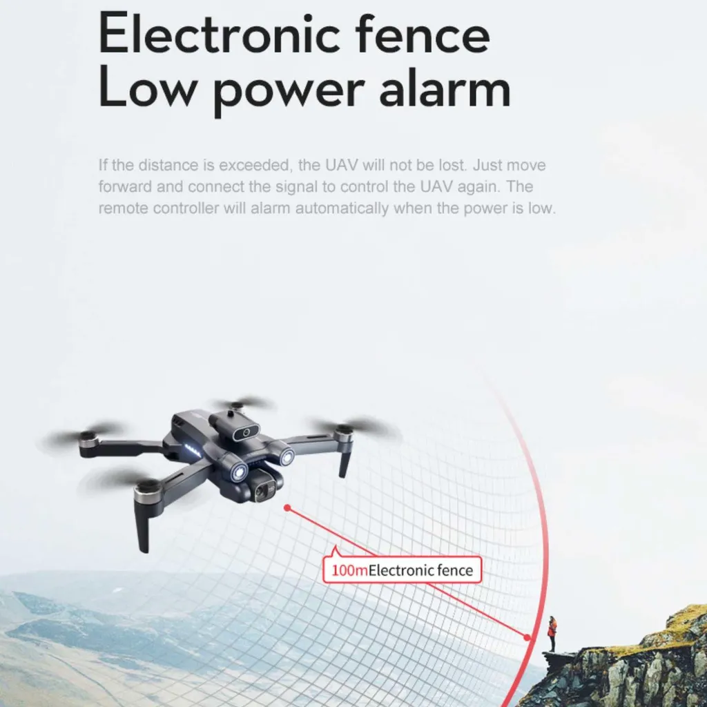 Drone 4K évitement d'obstacles à 360° et autonomie de vol prolongée
