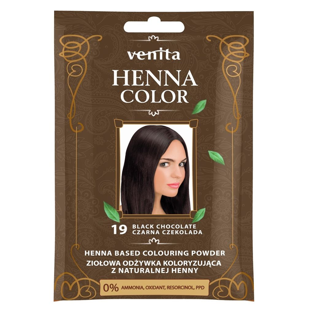 Venita Henna Color Herbal Coloring Shampoo Bag