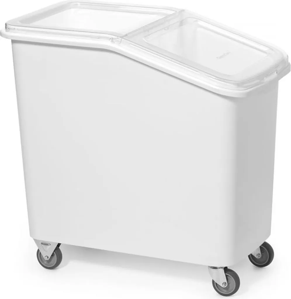 Trolley de cuisine pour stockage vrac 102L - HENDI 394x755x735 mm