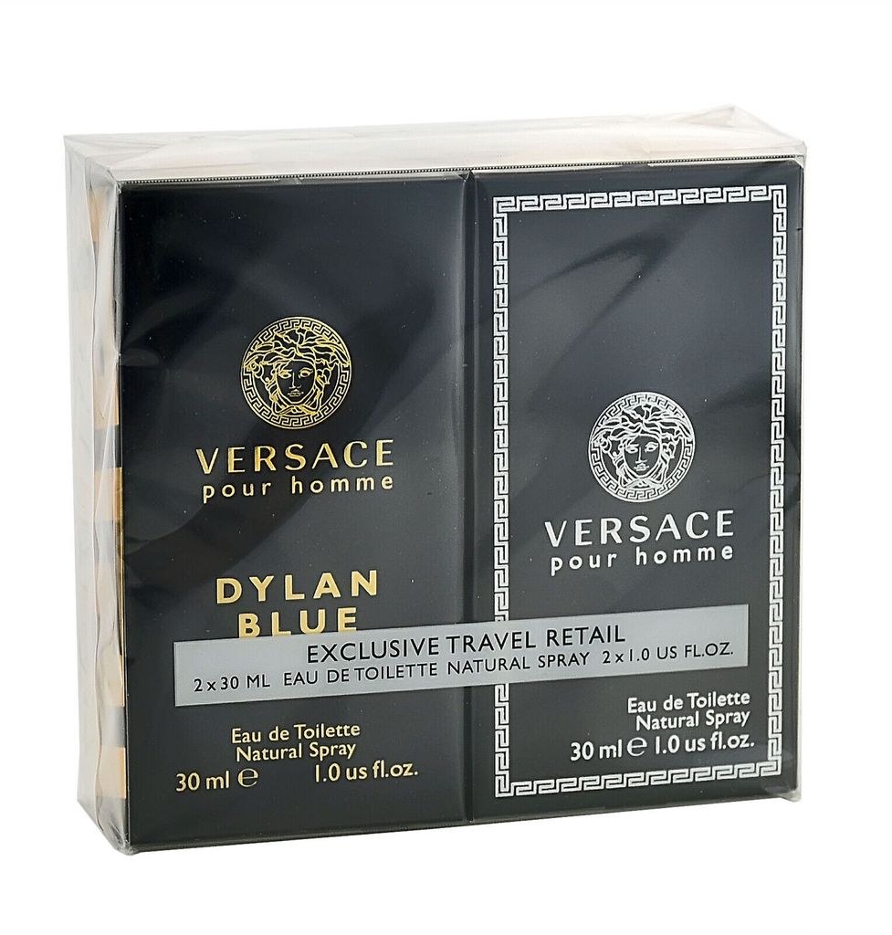 Versace DUO Dylan Blue EDT + Versace Pour Homme EDT 30ML