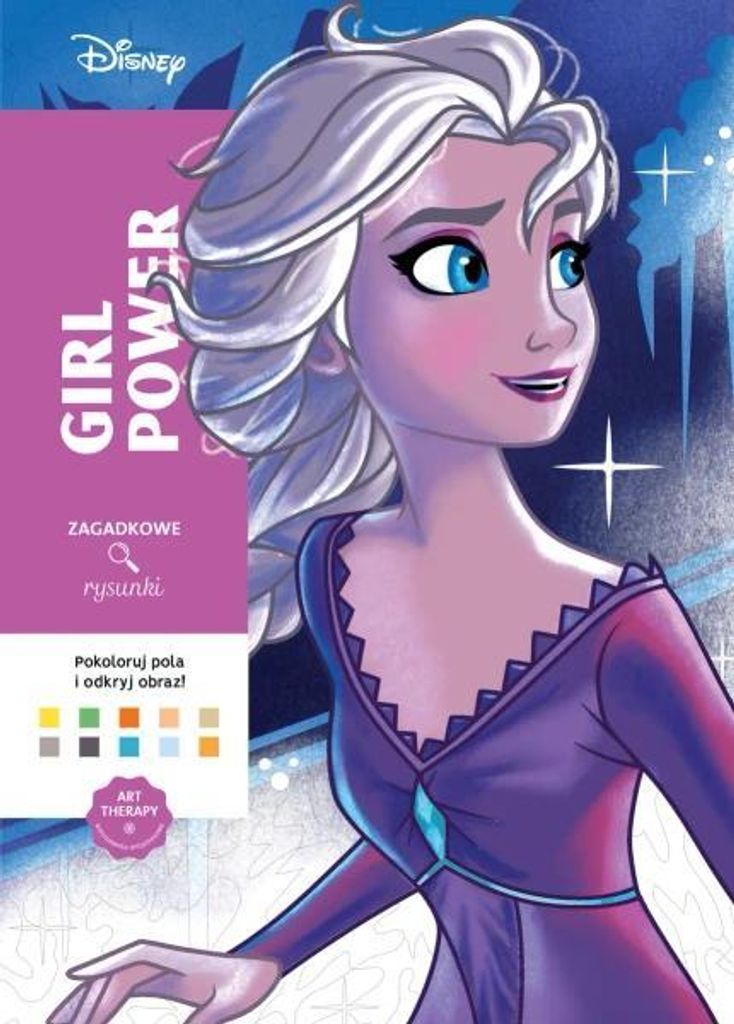 Art therapy. Kolorowanka antystresowa. Girl power - praca Image du produit 