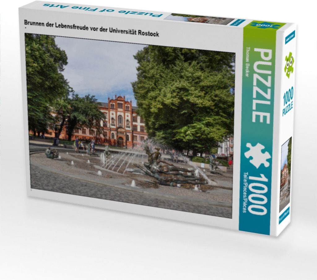 CALVENDO Puzzle Brunnen der Lebensfreude vor der Produktbild 