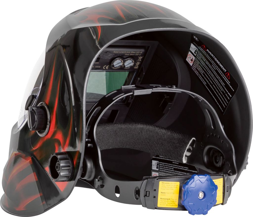 PARKSIDE® Schweißhelm Automatik mit LED PSHL 2 D1 (schwarz Produktbild 3