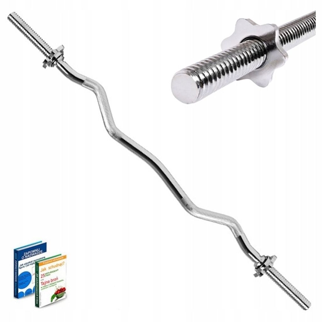 GRYF LEKKO ŁAMANY 120cm śr. 25mm SZTANGA pełny STALOWY Zdjęcie produktu 