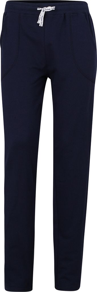 TOM TAILOR Damen Lange-Hose blau uni Größe: 40