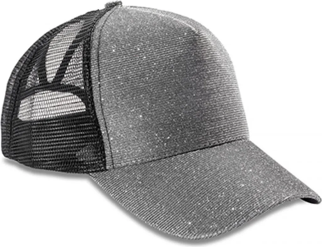 Result RC090X Cappello New York Sparkle Argento - Look Streetwear Chic