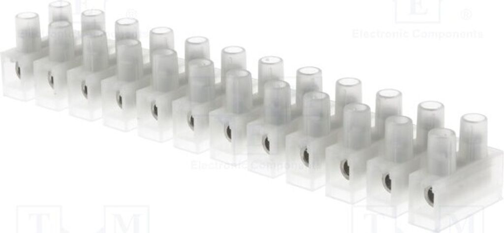 1x Klemmleiste 400V Klemmen: 24 BM M93CS Klemmleisten Wege: 12 4mm2 Schraubklemme