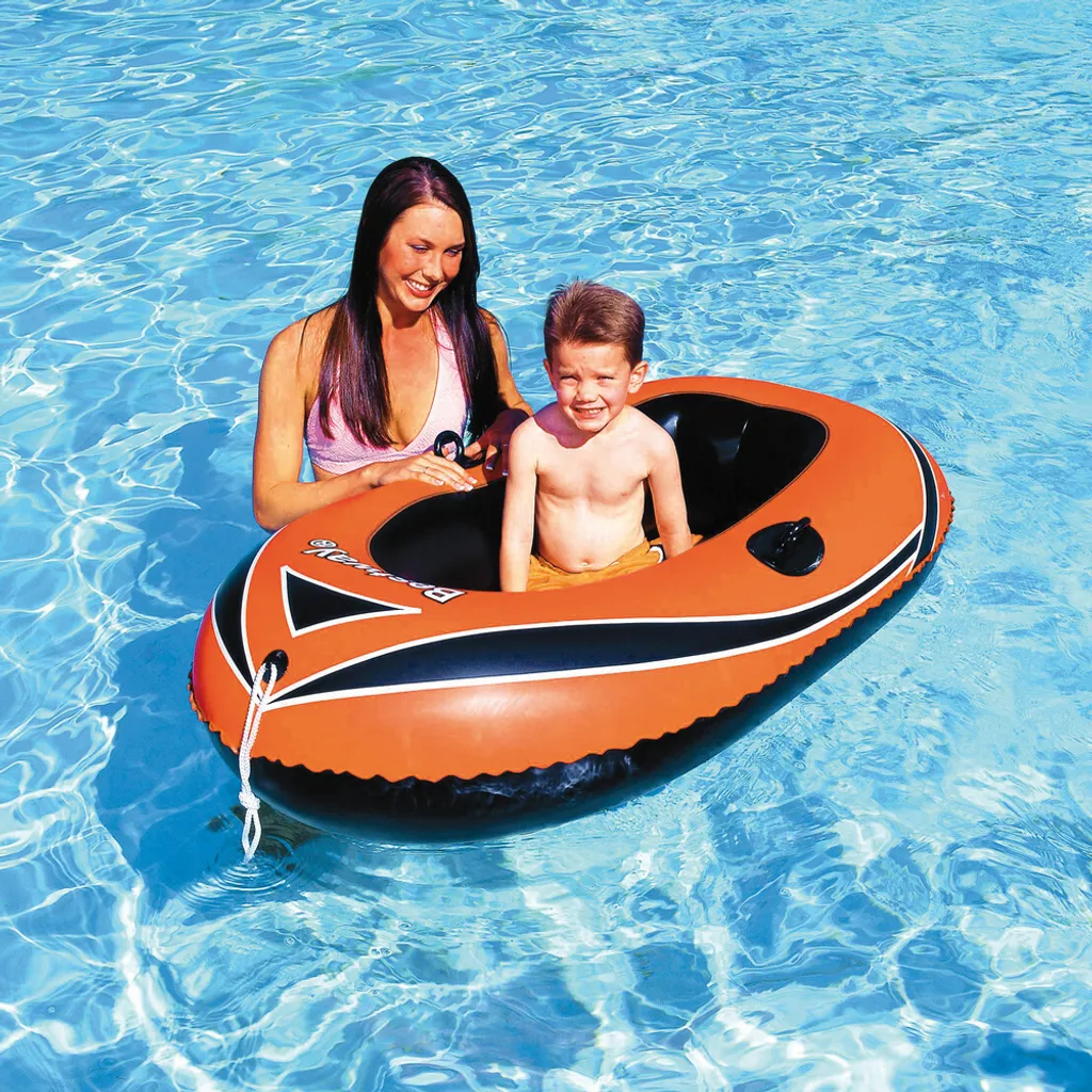 Bateau pneumatique 155x93cm increvable - Naviguez sans peur des fuites