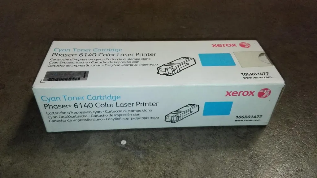 Toner Xerox 6140 Cyan Original : Couleurs Vives et Précision Laser 6140