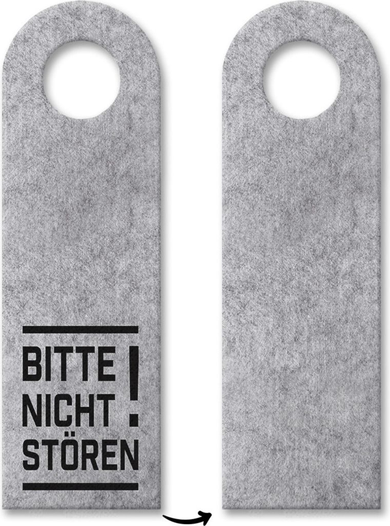 10x Bitte nicht stören! Türhänger Türanhänger Türschild Schild an der Türklinke