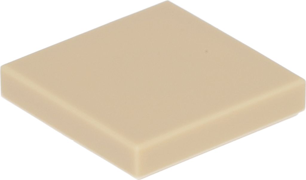 50 sztuk płytek 2x2 w kolorze beżowym Zdjęcie produktu 
