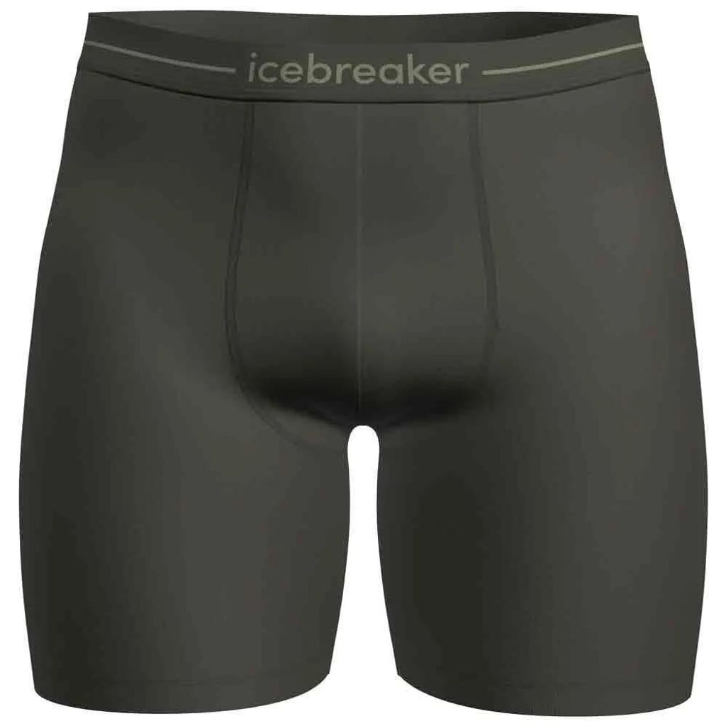 Icebreaker Merino 150 Anatomica Long Boxershorts Grau M Mann Grau M